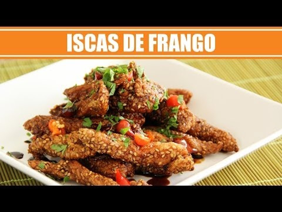 Receita de Iscas de Frango - Web à Milanesa