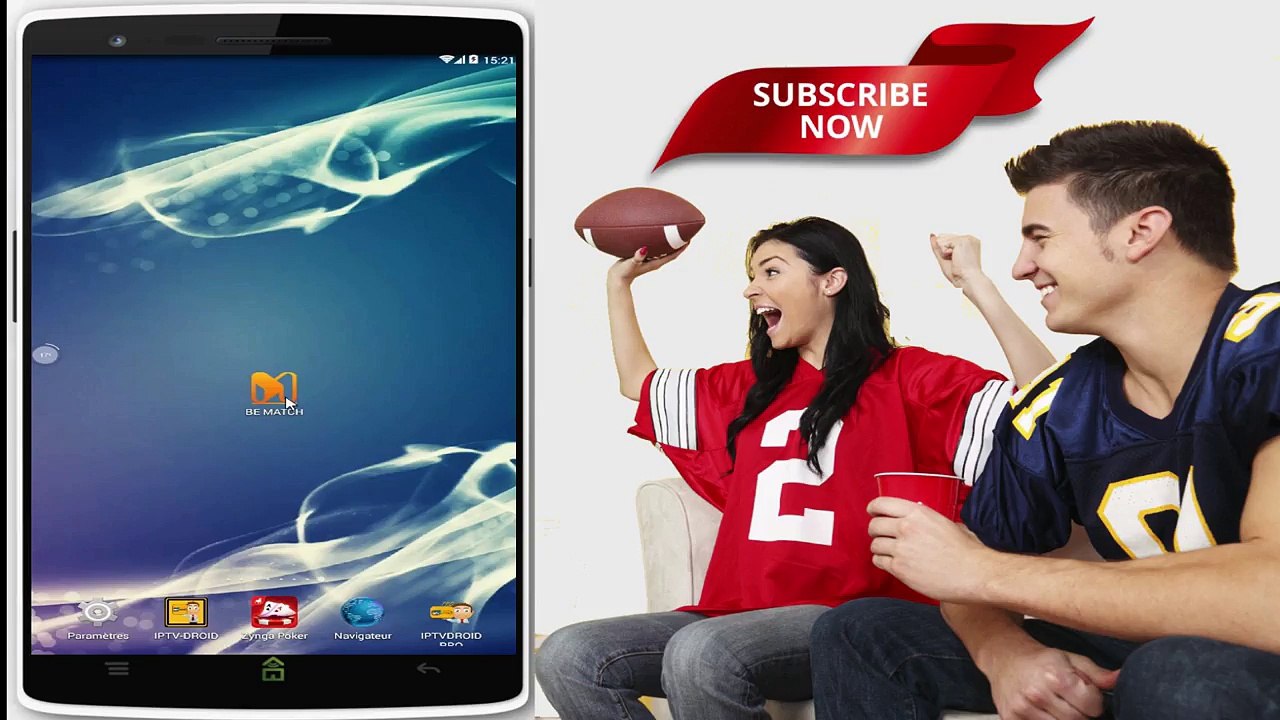 Nueva actualización de App BE-match v4.0 canales premium en android 2018