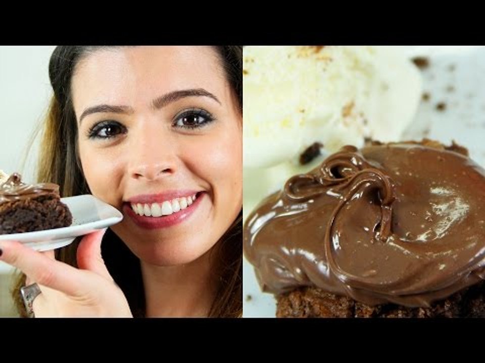 Brownie de Chocolate com Nutella - Fouet Fouet