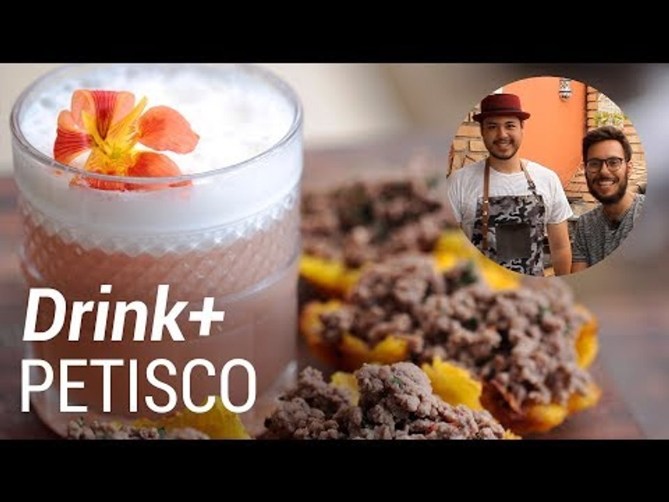 Drink de Verão e Barquinha de Banana com Carne Moída - Web à Milanesa
