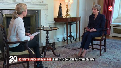 "Nous n'abandonnerons pas l'Europe" : regardez l'intégralité de l'interview de la Première ministre britannique Theresa May au "20 Heures" de France 2