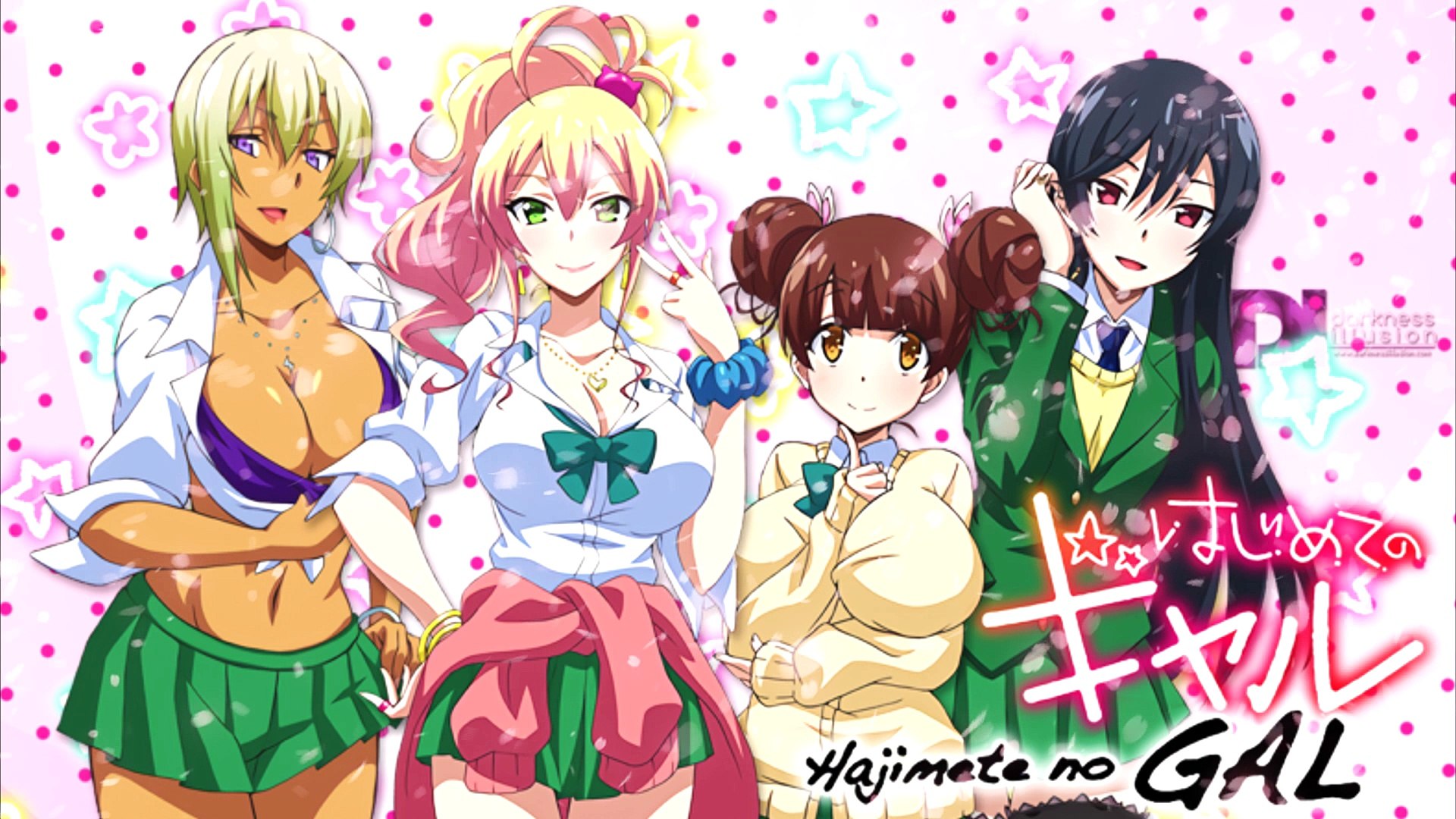 Anime Hajimete no Gal HD Wallpaper