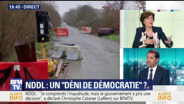 NNDL: Nous mettrons les moyens pour que la ZAD soit supprimée , assure Christophe Castaner