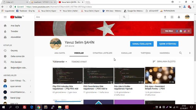 Pdo Ajax Veri Ekle Uygulaması