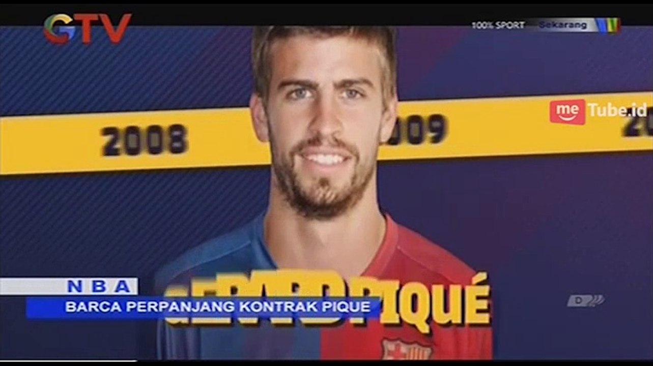 Barca Perpanjang Kontrak Pique
