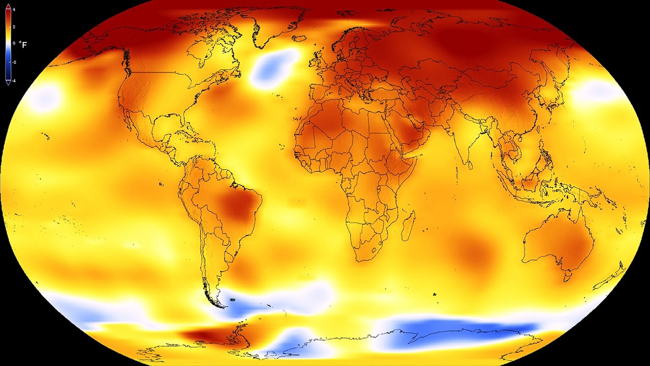 La NASA alerta 2017 fue 2º año más calurosos desde que hay registros históricos