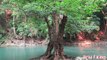 The Famous Erawan Waterfalls in Kanchanaburi Thailand. Erawan National Park