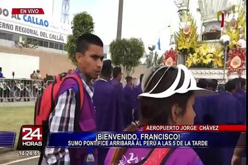 Grupo Aéreo N°8: papa Francisco llegará media hora antes a Lima