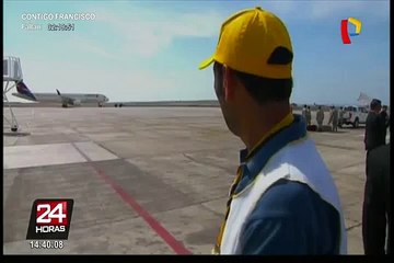Papa Francisco  emprendió viaje hacia el Perú
