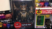 Five Nights at Freddys Series 2 Nightmare Freddy Action Figure, Phantom Freddy Set & Blind Bag Toys