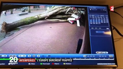 Tempête David : dégâts aux Pays-Bas, en Belgique et en Allemagne