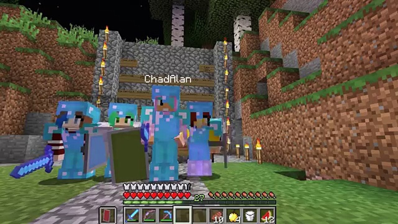 Minecraft Survival Adventure EP18 | Wither Hunt! | Gamer Chad, RadioJH Audrey, SallyGreenG