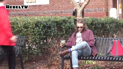 Smacking Peoples Drinks Prank