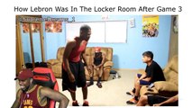 GOT ME DYING LAUGHING! NBA FINALS 2017 ALL LOCKER ROOM VIDEOS LEBRON AND GOLDEN STATE!