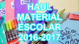 HAUL MATERIAL ESCOLAR 2016-2017 - PACKS LOW COST