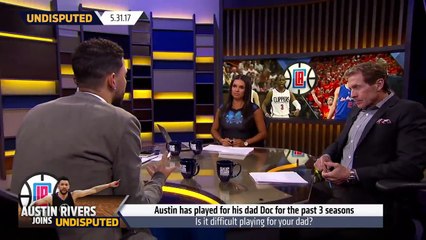 Austin Rivers responds to Glen Davis, opens up about playing for Doc Rivers in L.A. | UNDISPUTED