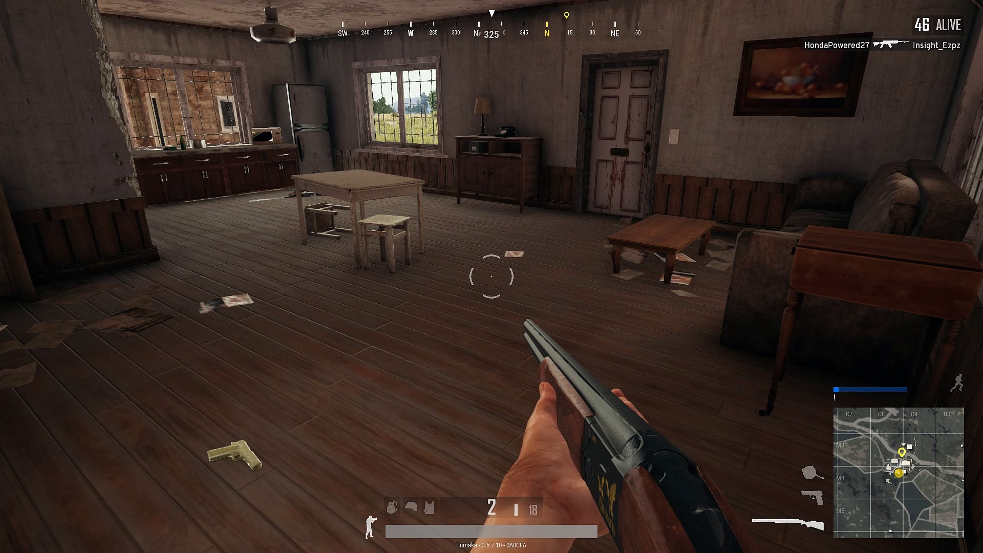 [PUBG] Double shotgun kill