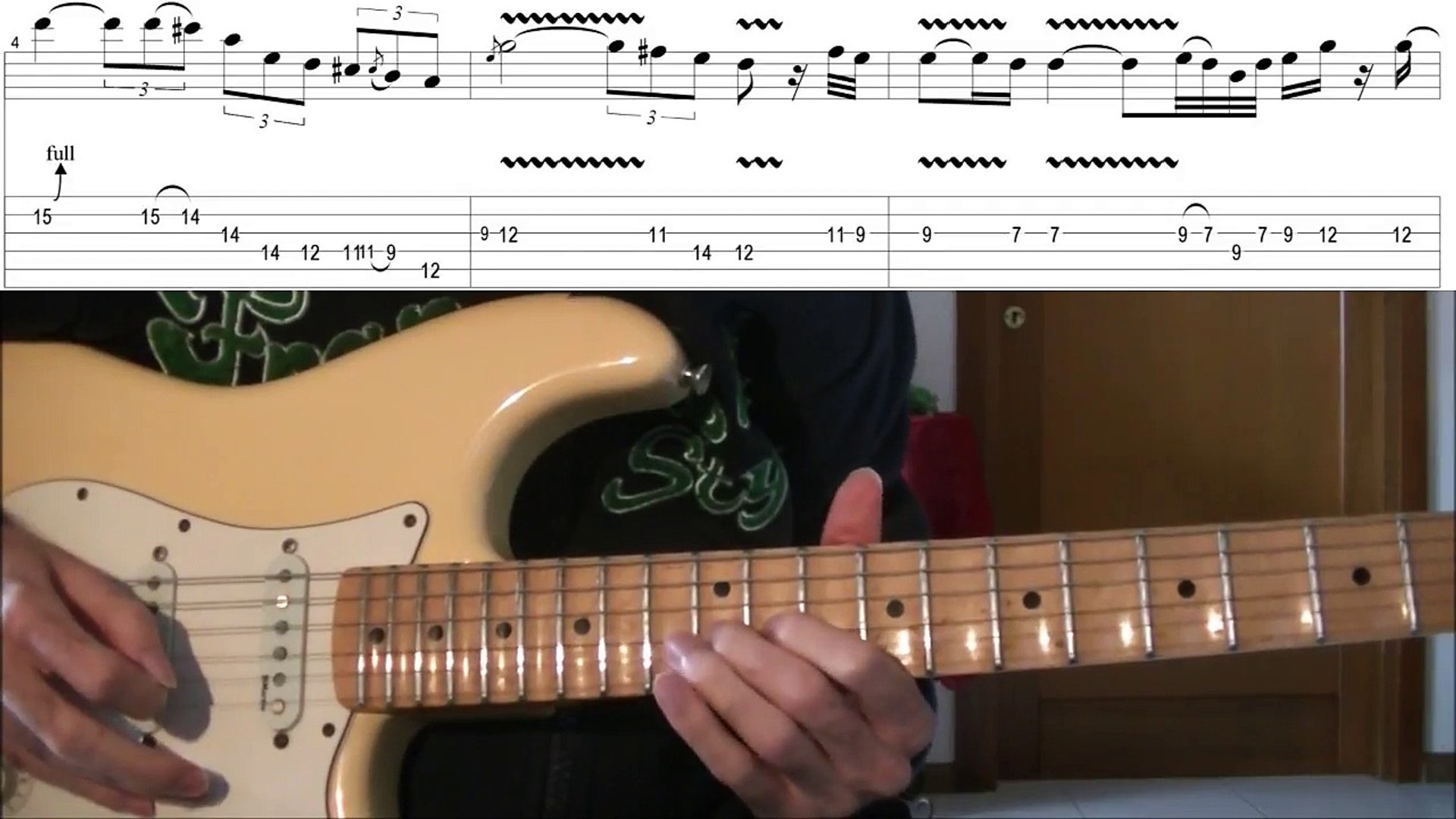 Pink Floyd Comfortably Numb Solo 1 Guitar Lesson With Tab