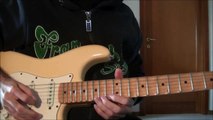 Lynyrd Skynyrd - sweet home alabama solo 1 guitar lesson (WITH TAB)