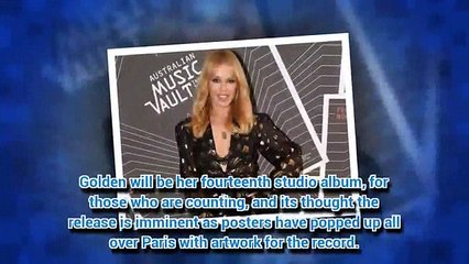 Kylie Minogue to release new single Dancing this month with new album Golden to follow