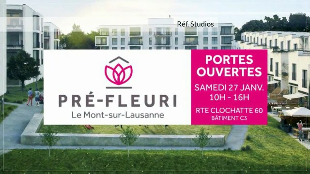 A louer - Appartement - Le Mont-sur-Lausanne (1052) - 1 pièce - 21m²