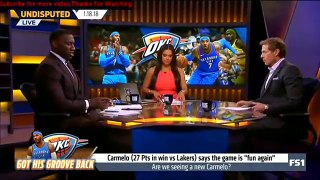 Skip and Shannon Undisputed 01/10/2018 || Are we seeing a new Carmelo Anthony?