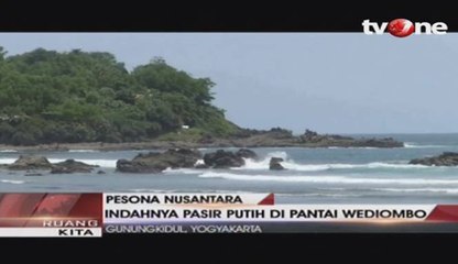 Pesona Laguna dan Pasir Putih di Pantai Wediombo