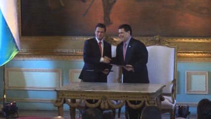 Paraguay y México rubrican acuerdos bilaterales y apuestan a la conectividad en A.Latina