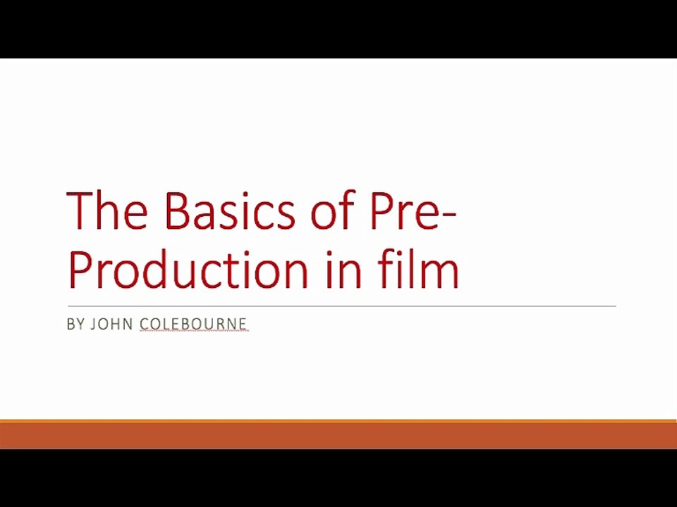 specialisms pre production final