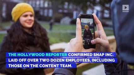 Snapchat Lays Off Over Two Dozen, Relocates Content Team