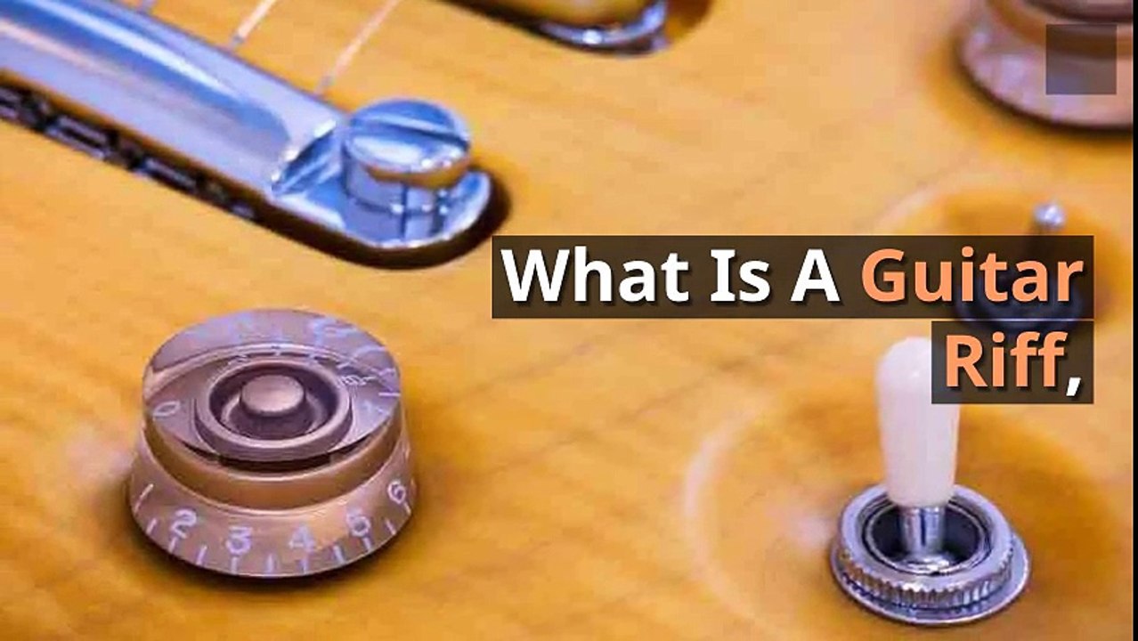 What Is A Guitar Riff