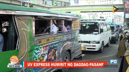 NEWS & VIEWS: UV Express, humirit ng dagdag-pasahe; Mayon Volcano viral photo
