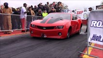 Death Trap Chuck vs Fireball Camaro at Edinburg Street Outlaws No Prep