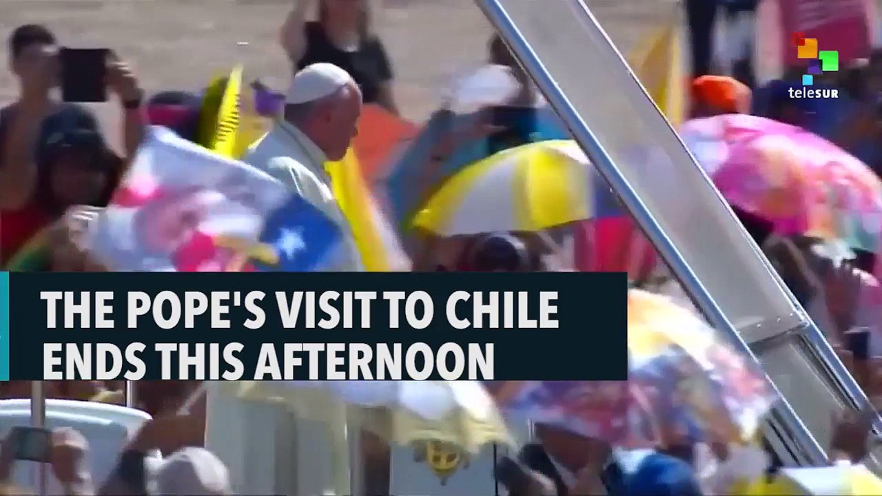 The Pope's Visit To Chile Ends This Afternoon