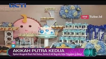 Akikah Putra Kedua Donita dan Adi