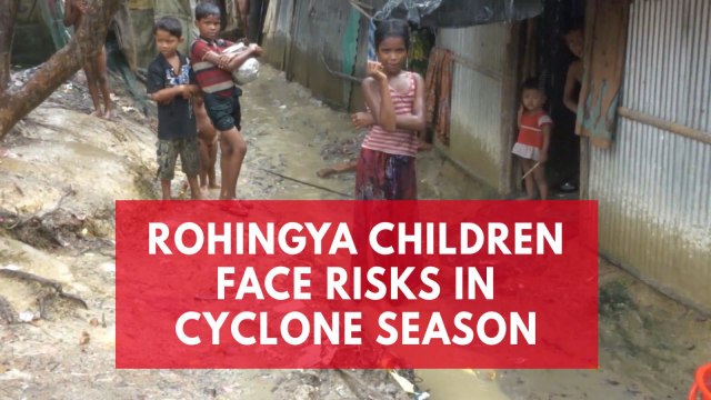 U.N. warns Rohingya refugees are at risk as cyclone season approaches