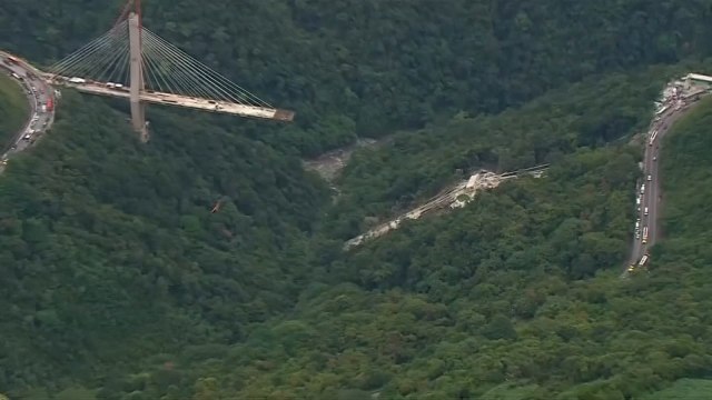 Bridge collapses killing at least nine
