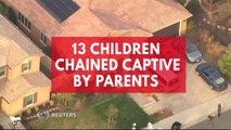 13 children chained captive by parents in California