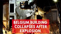 Building collapses after explosion killing at least 2 in Antwerp