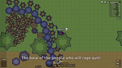 MOOMOO.IO - THEY RAGE QUIT! RAIDING BASES + RIVER FARMING! (Moomoo.io Gameplay)