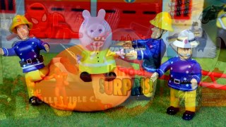 Fireman sam easter egg surprise videos peppa pig animation play-doh