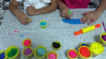 Oyun Hamurundan Yüzükler Yaptık.Dıy Play Doh Ring