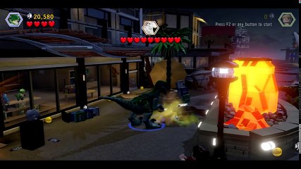 LEGO Jurassic World - Final Boss Fight Indominus Rex Dinosaur fight