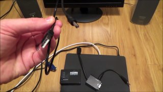 How to Connect the PS4 Slim to a VGA Computer Monitor or VGA TV