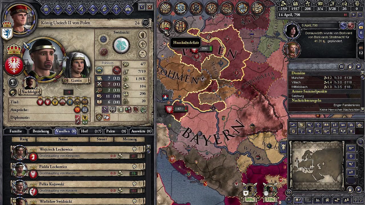 Let's PlayXplore [Crusader Kings II - Jade Dragon] Bayern #3.12 ^ DAS 0 JÄHRIGE REICH