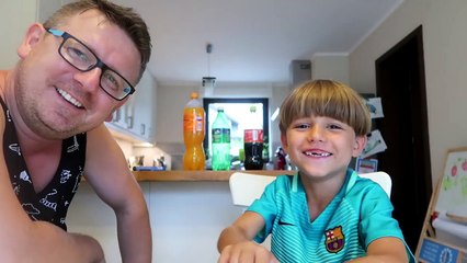 BIG Water Bottle Flip Challenge - Fanta, Coca-