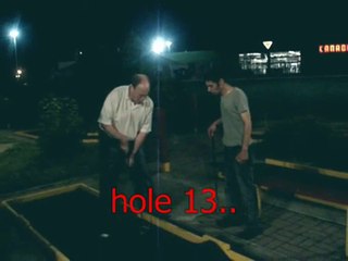 Mini putt hole 13 of 15 Lose the ball