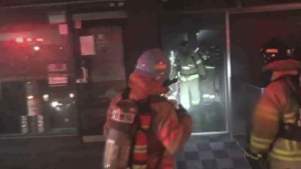 강남 미용업체에서 불...전기장판 시작 추정 / YTN