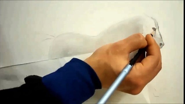연필그림 Pencil sketch - 동물(말)그리기 [Drawing animals - horse / Speed drawing]