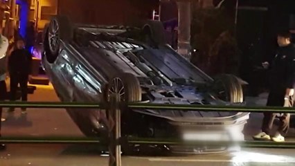 만취 음주운전하다 추돌사고...4명 부상 / YTN